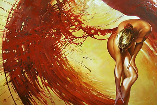 KAROL BAK油画<em>人体艺术</em>欣赏_高清图集【22