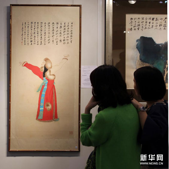 ������ո���2013����Ԥչ�Ϲۿ��Ŵ�ǧ1951�깤����Ů��ެ������ͼ����4��3���㣩��