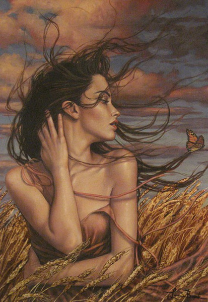 ����Ů����Lauri BlankΨ���滭��Ʒ���͡�6��
