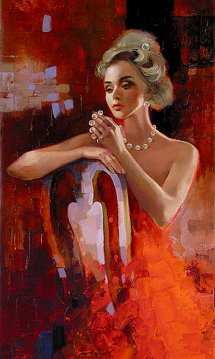 俄罗斯女画家艾琳·谢里油画作品欣赏