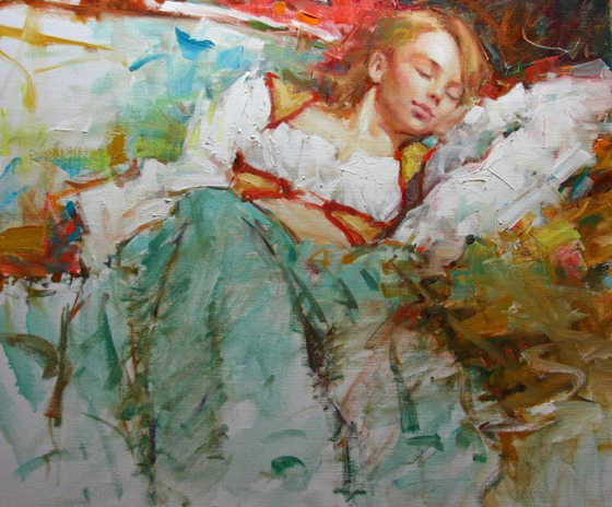 美国当代画家Kevin Beilfuss油画作品欣赏