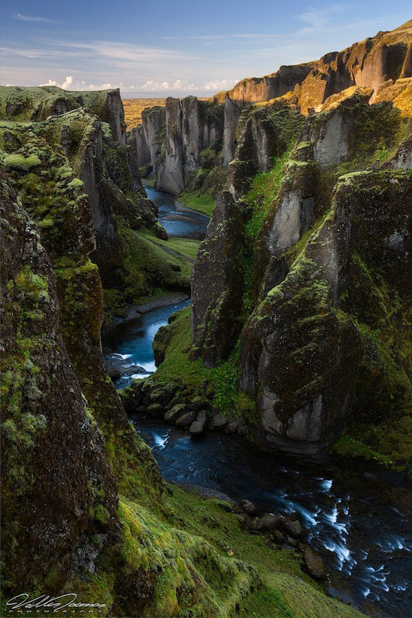 ������Ͽ�ȣ�Fja?r��rglj��fur canyon in south east Iceland by Valter Joannes��