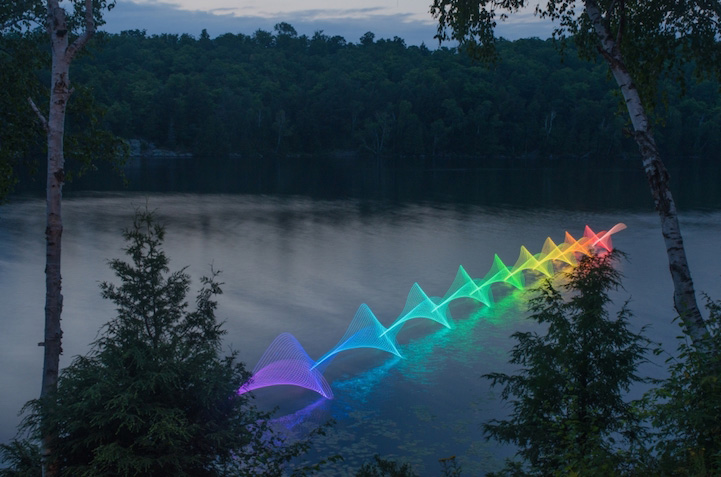 �����ع�İ�˹��ĦСͧ��Long exposure of kayakers by Stephen Orlando��