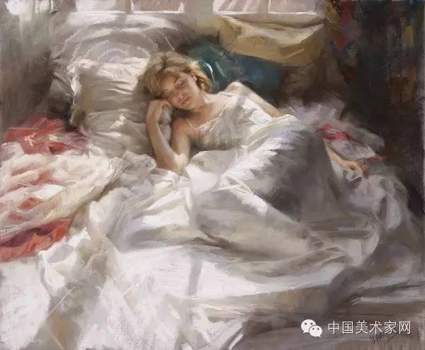 高清:西班牙艺术家笔下的妙龄少女(二)