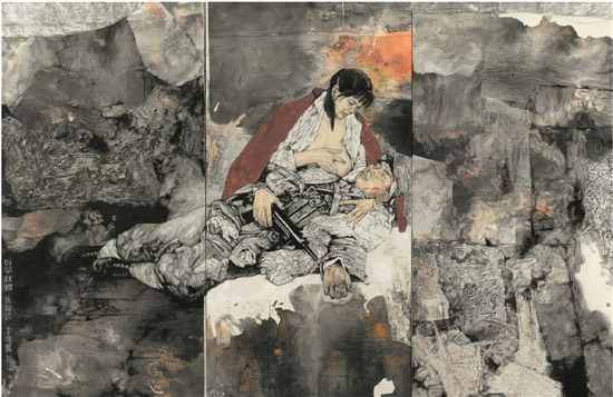 脊梁——军旅题材美术作品展
