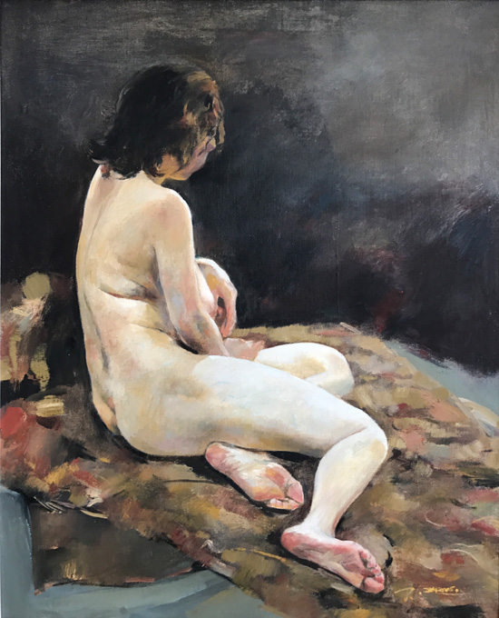 ѧʼ Ů壩ʦѧ 60x80cm 2015