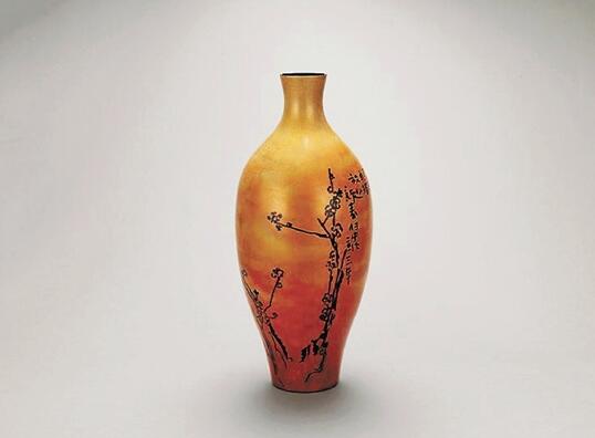 中国-黄时中 梅花 第二届亚洲漆艺展展览作品