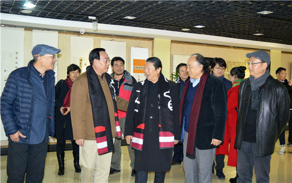 展览现场。