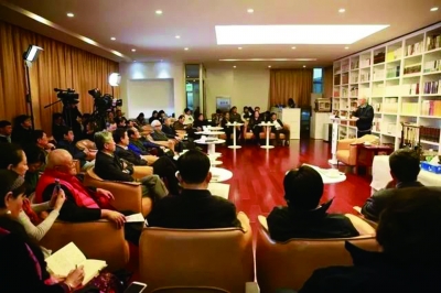 沈鹏讲座现场