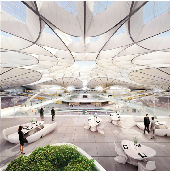 王中、中央美術學院城市設計學院團隊 北京新機場公共藝術設計