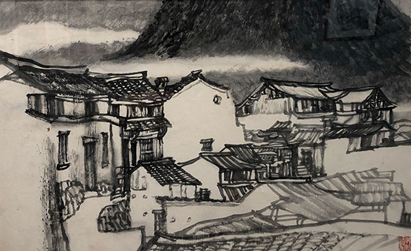 中国精神·中国梦——美丽乡村行写生采风作品展