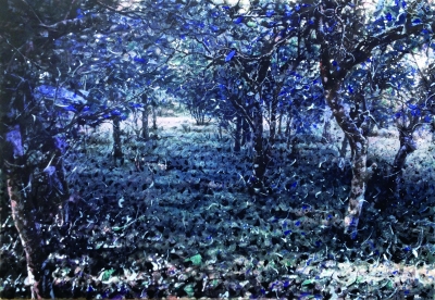 林子(水彩) 80×112厘米 2015年 陈勇劲