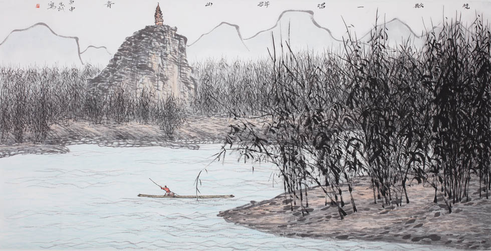 ���һ��Ⱥɽ��