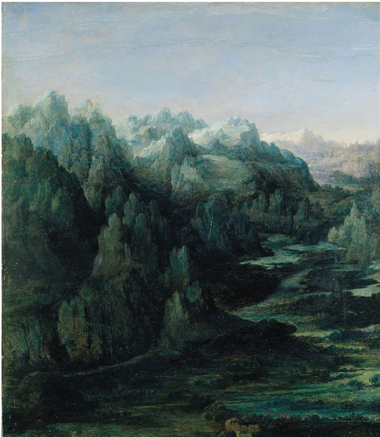 阿尔布雷希·阿尔特多费尔 山岳风景 约1530年