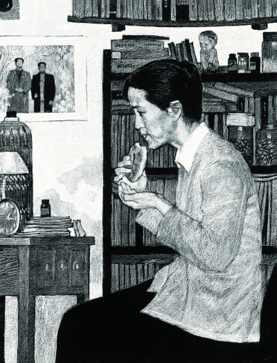 人到中年（连环画） 1981年 尤劲东 中国美术馆藏