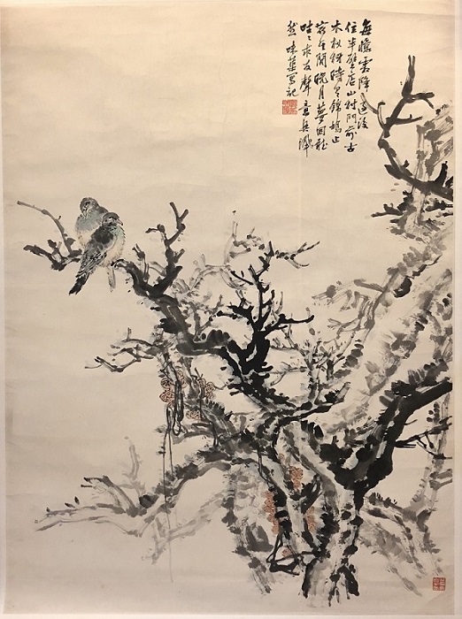 郭味蕖《半壁店山村》102cmx138cm 1961年