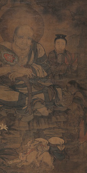 元 佚名《羅漢圖》 154 ×114.5cm  