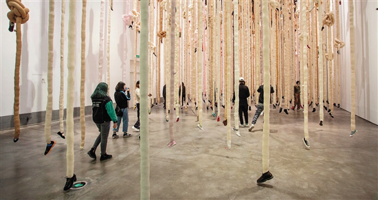 浙江美术馆 纤维艺术展让人足足等了三年
