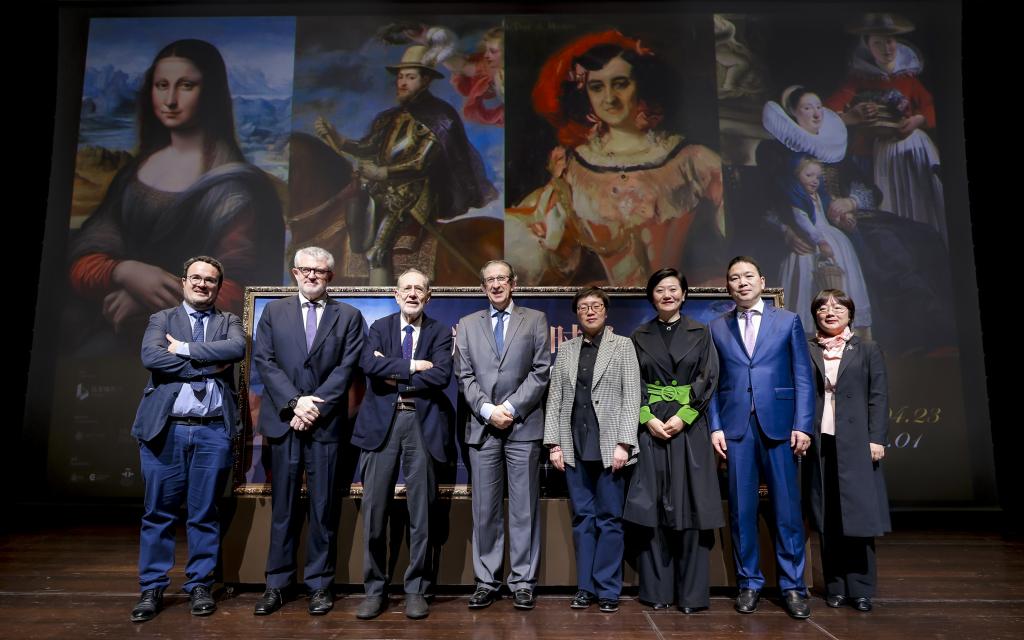  “光輝時代：普拉多博物館中的西班牙往事”開幕現場