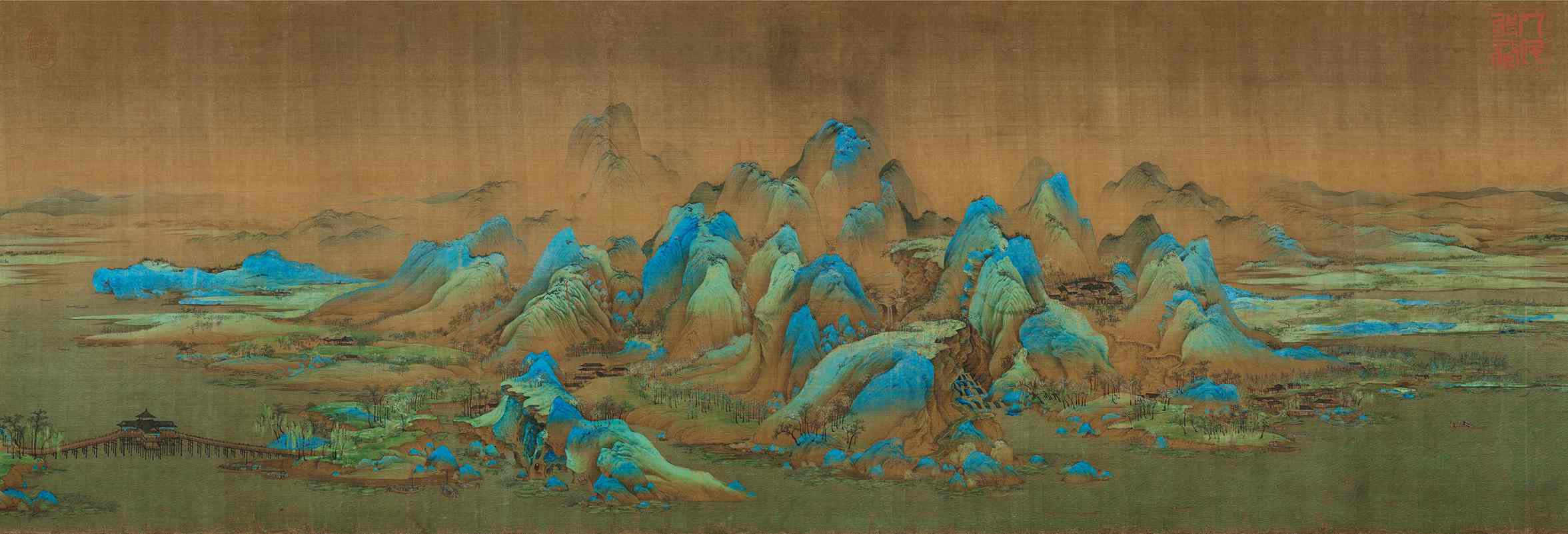 中国十大传世名画丨“锦绣河山”千里江山图数字作品限量发行