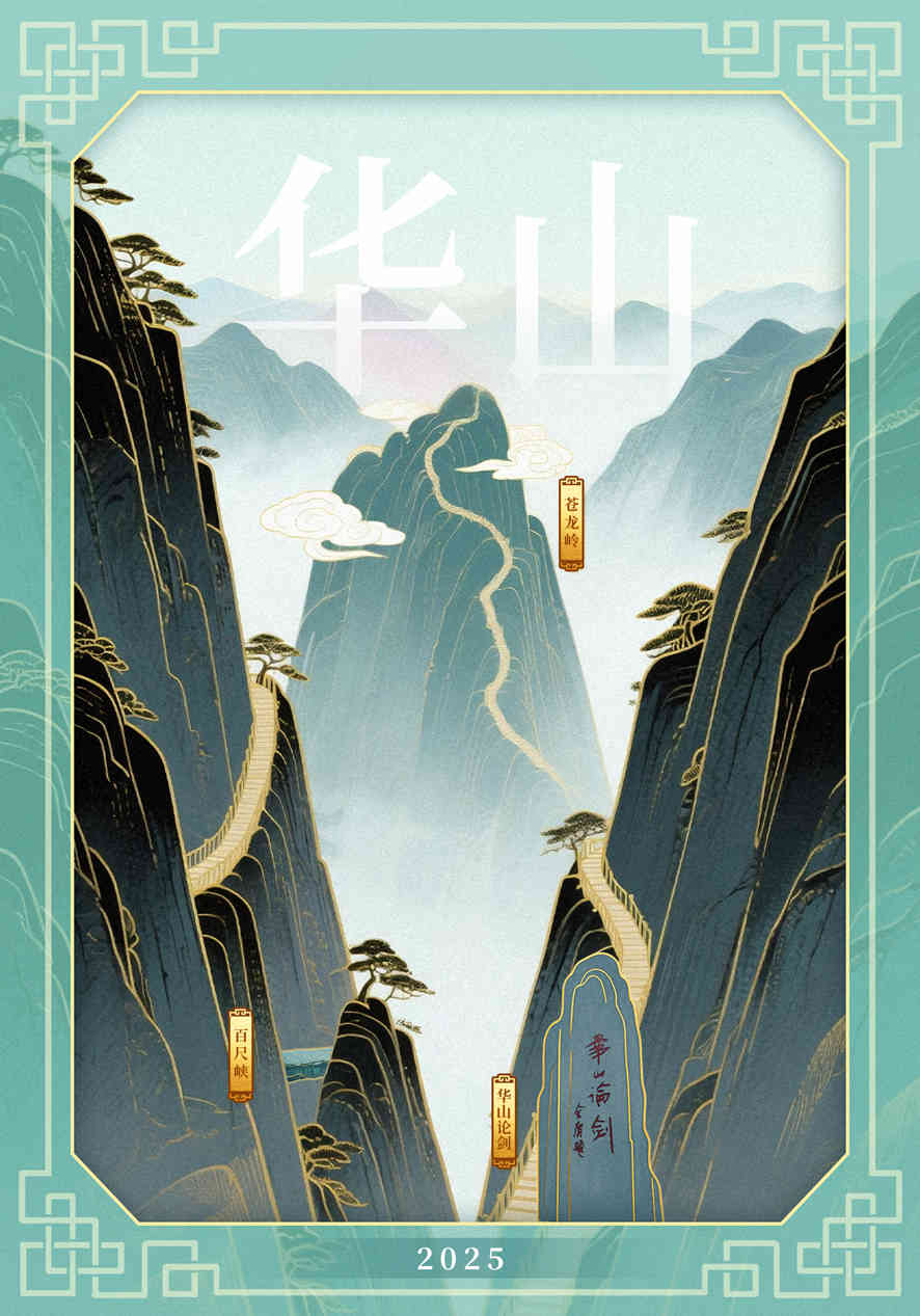 险峻华山