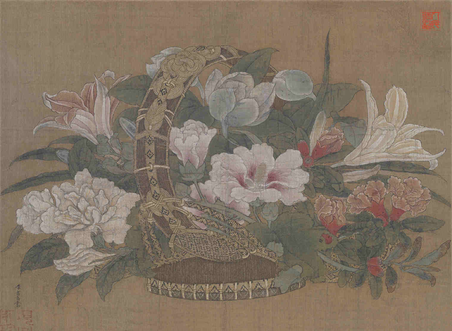 花篮图