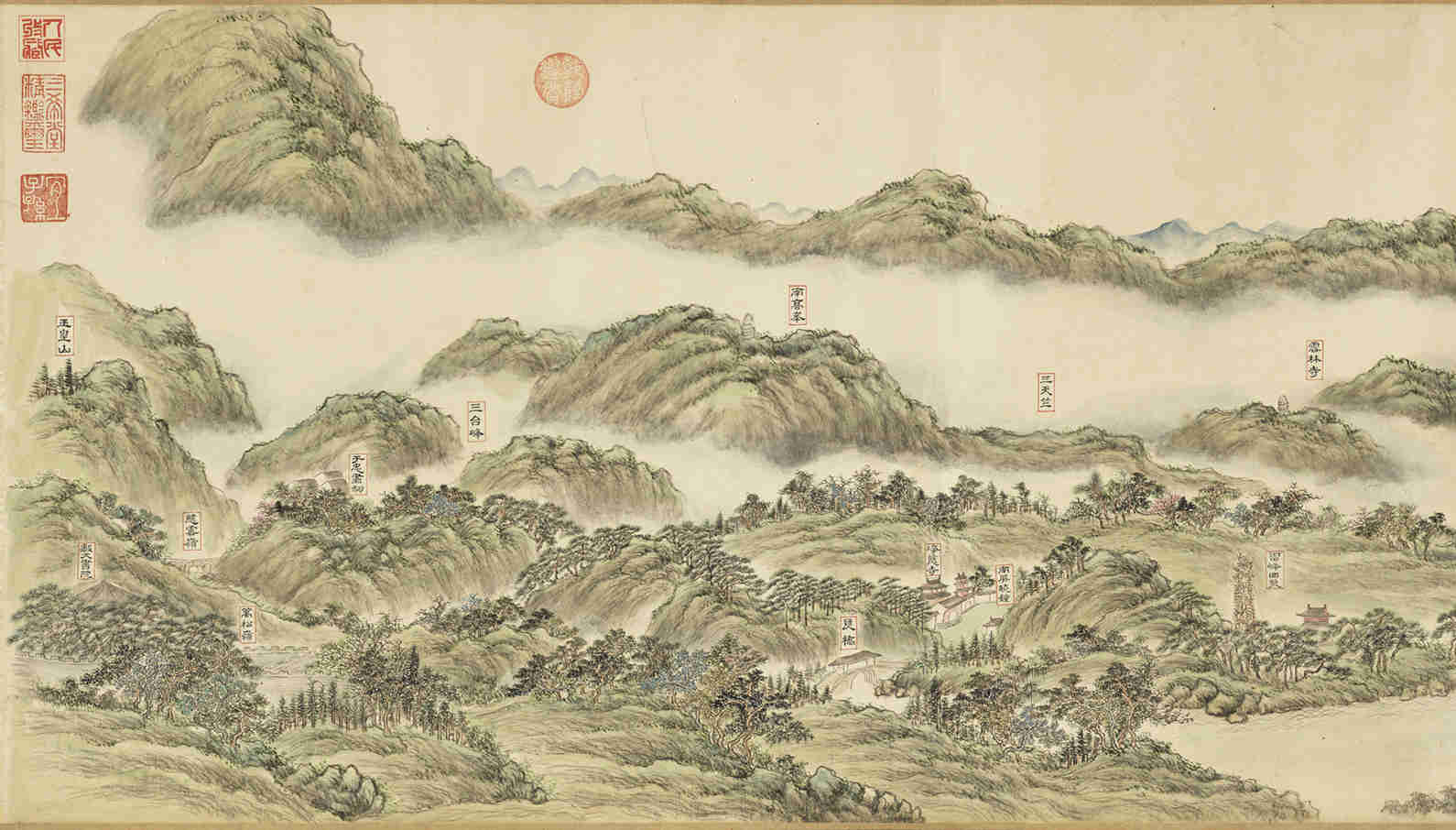 西湖十景-南屏晚钟