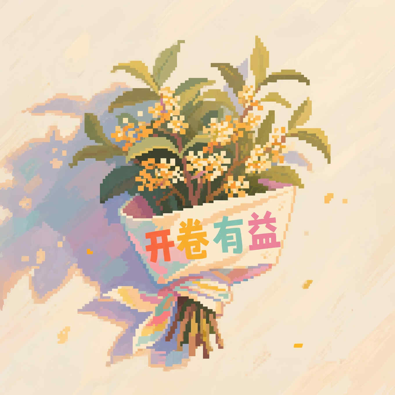 “開卷有益”桂花