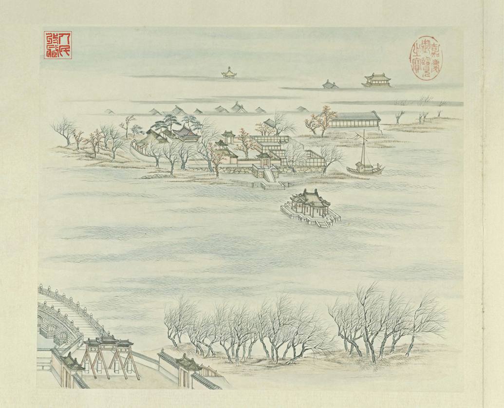 燕山八景图—太液秋风