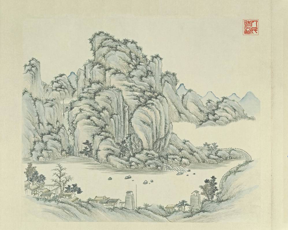 燕山八景图—居庸叠翠