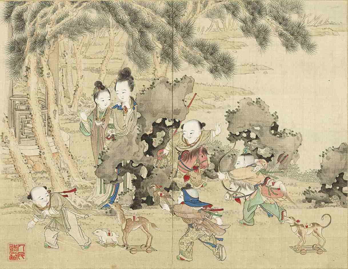 升平乐事图册-鹿灯畅欢