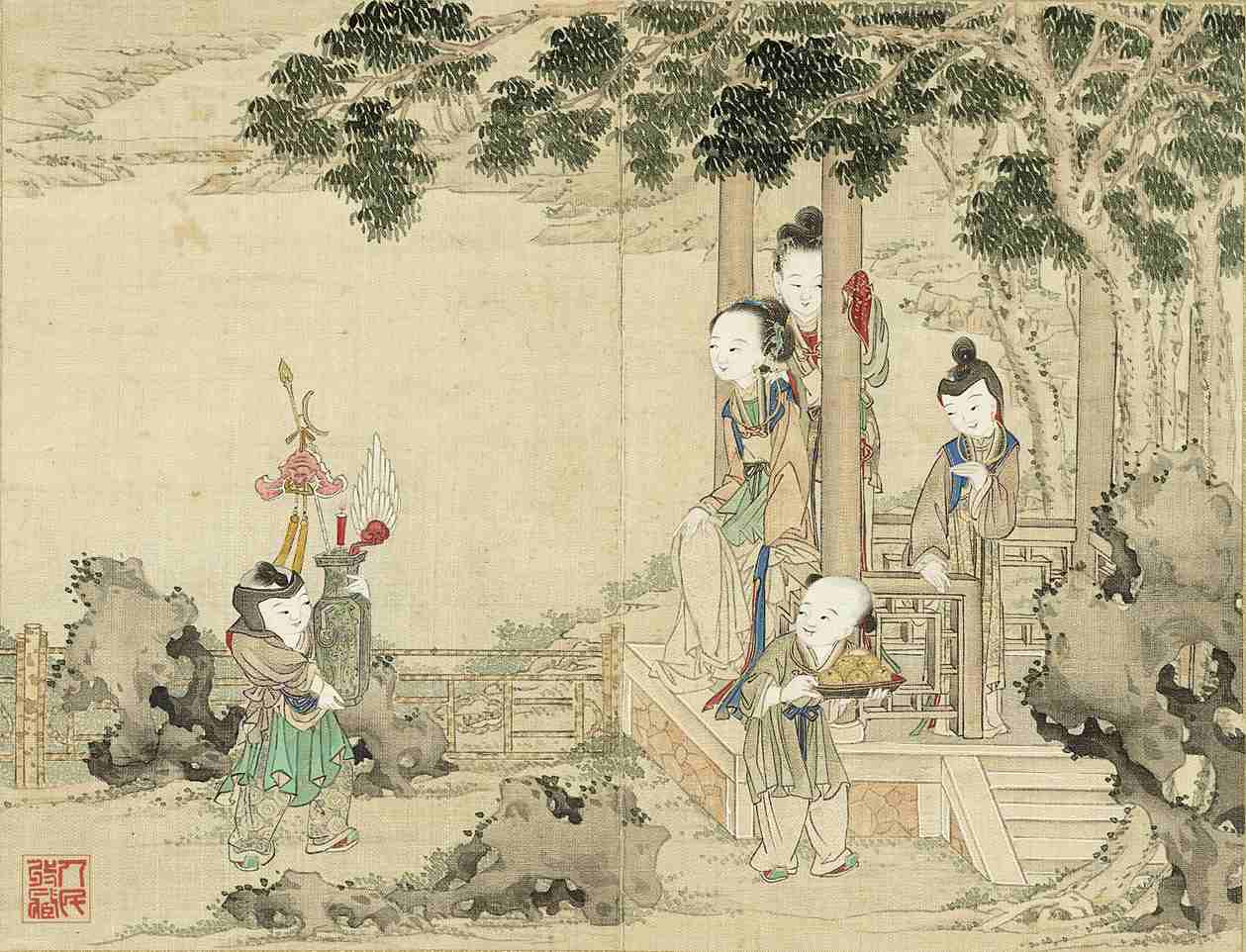 升平乐事图册-吉庆平安