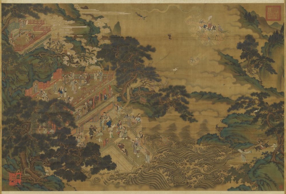 群仙会祝图-仇英