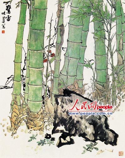 百年郭味蕖花鸟作品欣赏