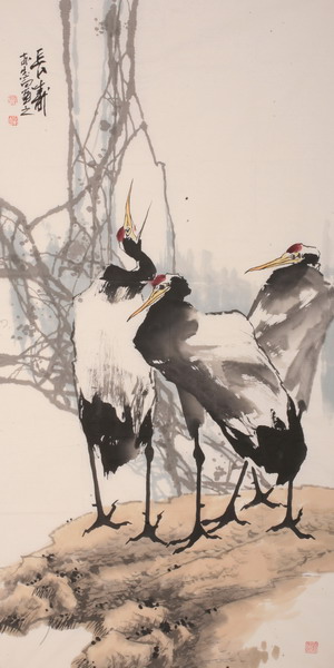 画家简介:李志向(李承轩),1955年生于河南太康,就读于河南大学