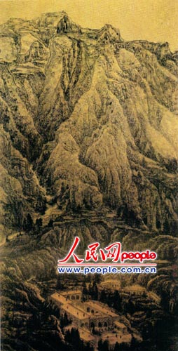 顾大明青绿山水画作品展9日潍坊开展