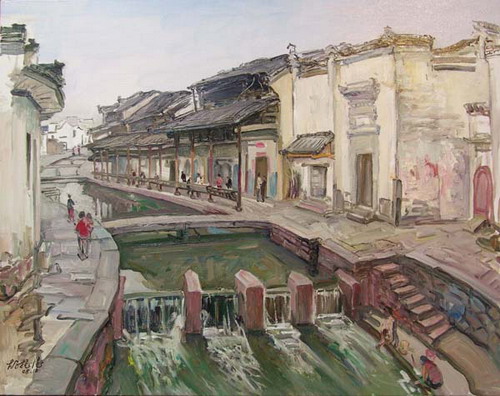 胡振德油画艺术作品赏析 (4)--书画--人民网